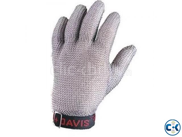 DAVIS Stainless Steel Mesh Safety Glove large image 0