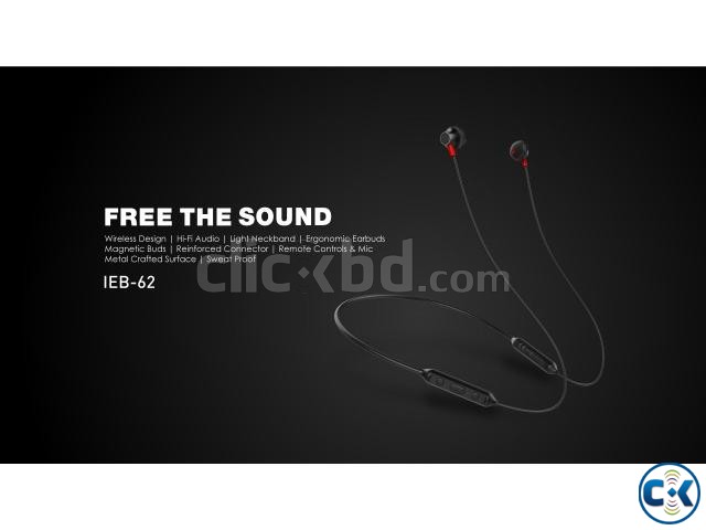 Itel Bluetooth Neckband IEB-62 large image 1