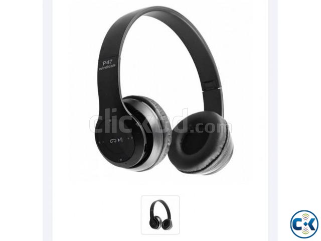 Wireless Bluetooth Stereo Headphone P47 large image 0