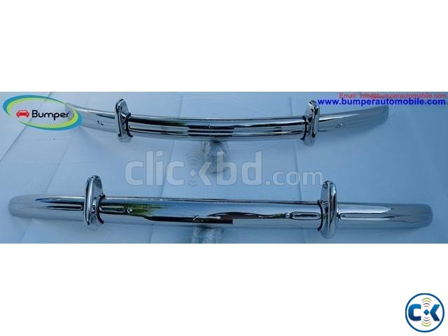 Stainless Steel Bumper Set VW Beetle Split 1930 1956 large image 2