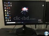 2 LED Monitor is up for sell with warrenty LG 19.5 Sams