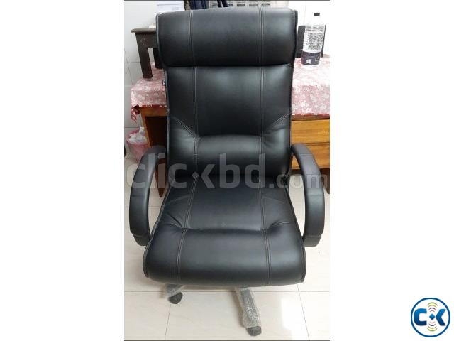 Otobi PRESIDENTIAL CHAIR ALL BLACK large image 3