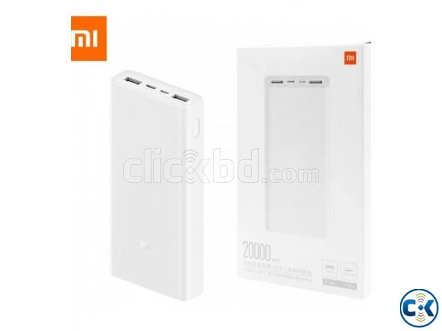 Mi Power Bank 3 20000mAh with 2-way USB-C Fast Charging 18 W large image 0