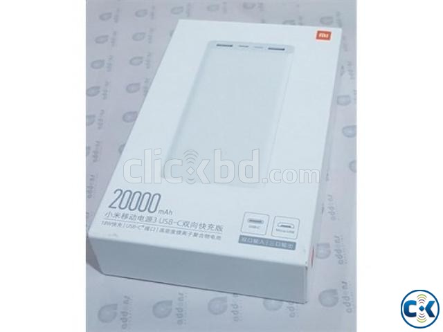 Mi Power Bank 3 20000mAh with 2-way USB-C Fast Charging 18 W large image 2