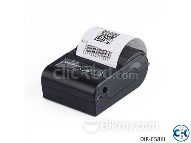 Portable Mobile POS Printer- Bluetooth Thermal Printer large image 0