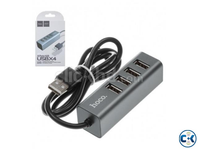 HOCO HB1 4 Ports USB Hub- Original large image 0