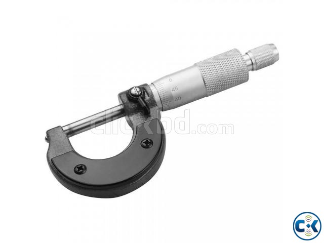 TOLSEN Micrometer 0-25mm Machinist Measuring large image 1