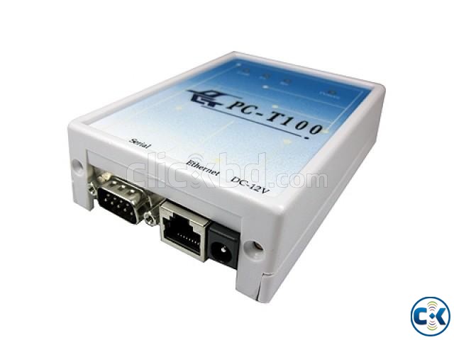 Serial to TCP IP Ethernet Converter PC-T100 RS232 to Ether large image 0