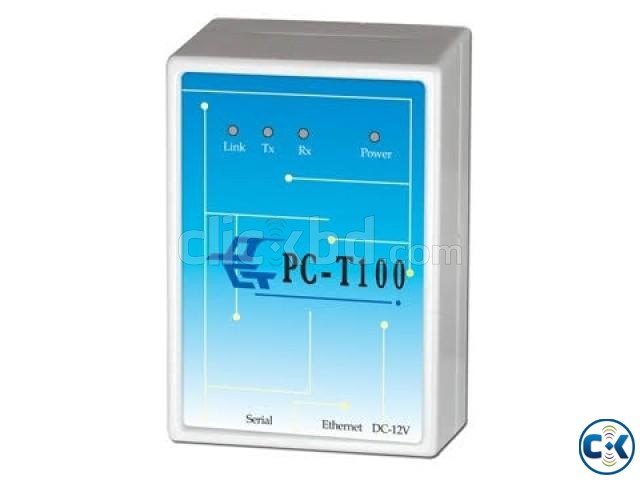 Serial to TCP IP Ethernet Converter PC-T100 RS232 to Ether large image 1