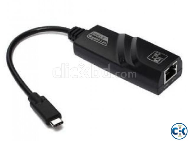 USB-C Type C to Gigabit Ethernet Adapter RJ45 LAN Network Ca large image 1