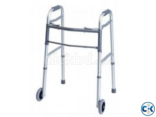 Extra-Wide Heavy Duty Mobility Medical Walking Walker large image 0