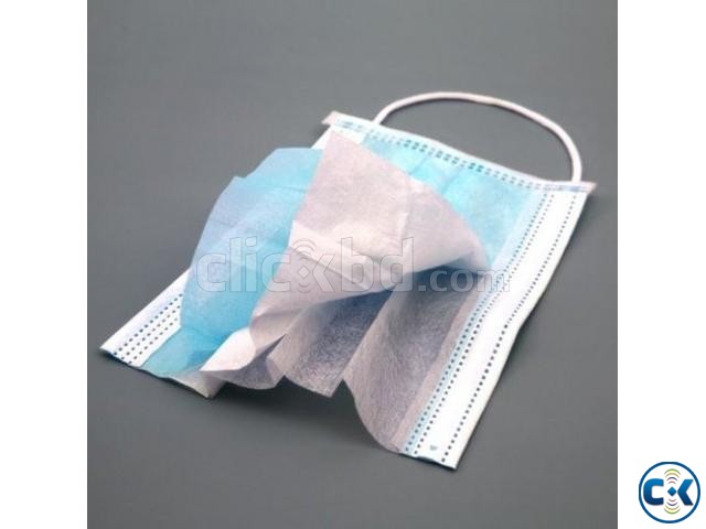Disposable 3ply Surgical Face Mask Melt-Blown and Non-Woven large image 2