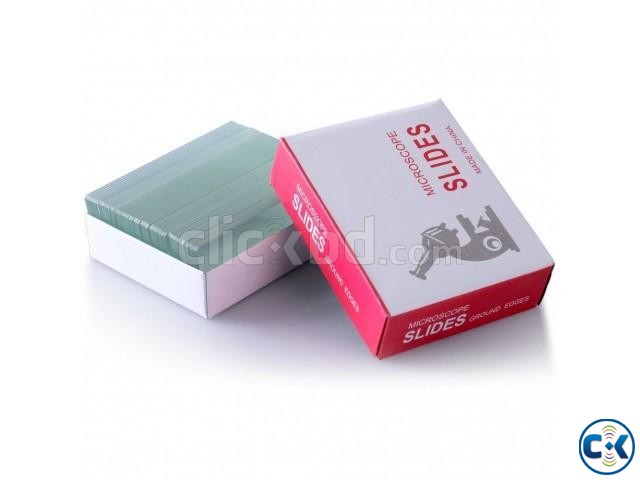 Microscope Glass Slides 72pcs box large image 0