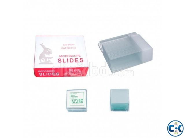 Microscope Glass Slides 72pcs box large image 1