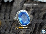Aparajita Blue Sapphire Ring - অপরাজিতা নীলা পাথরের আংটি