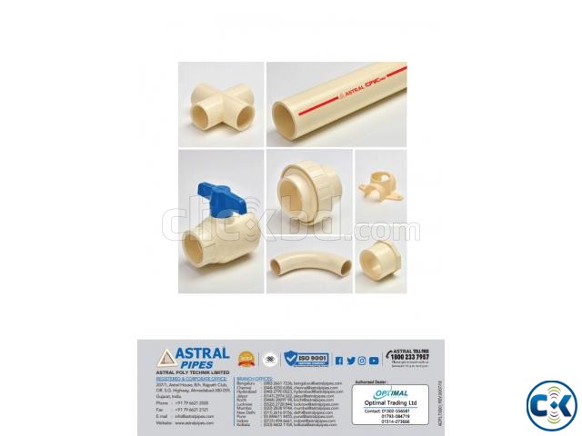 Optimal Trading Ltd. Provider of ASTRAL Brand cPVC Pipe large image 1