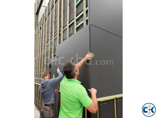 Aluminium composite panel ACP Fittings labour large image 0