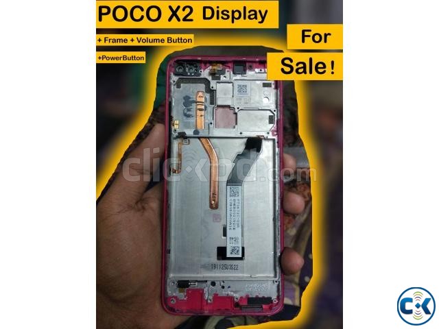 POCO X2 REDMI K30 DISPLAY FRAME VOLUME BUTTON POWER BUTTON large image 1