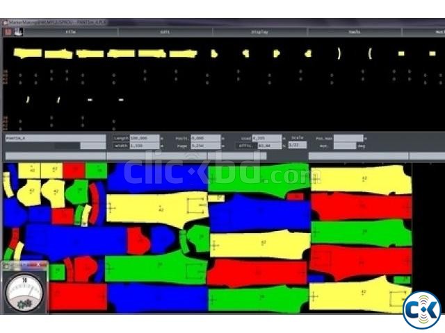 Lectra CAD V7R1 Marker V6R1 Just print HPGL Viewer large image 0