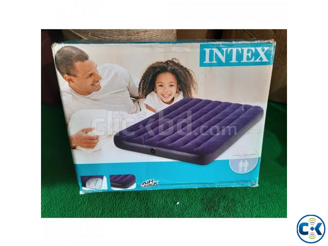 Intex Inflatable Air Bed Air Mattress Double Size Airbed large image 1