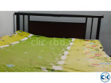 Steel bedstead স্টিলের খাট সাড়ে সাত ফুট বাই 5 ফুট