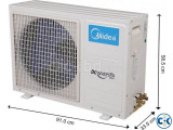 Midea 1.0 Ton Inverter AC MSM-12HRI 12000BTU