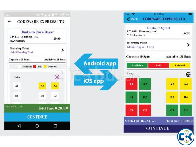 Online Bus Ticket Booking - Online Transport Booking System large image 1