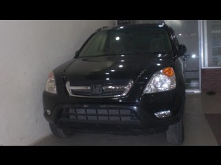 2003 HONDA CRV BLACK DVD TV NAVI