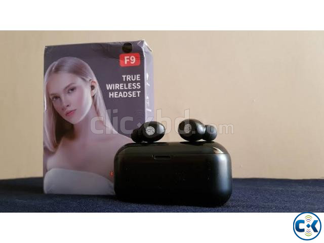 F9 TWS ear buds large image 0