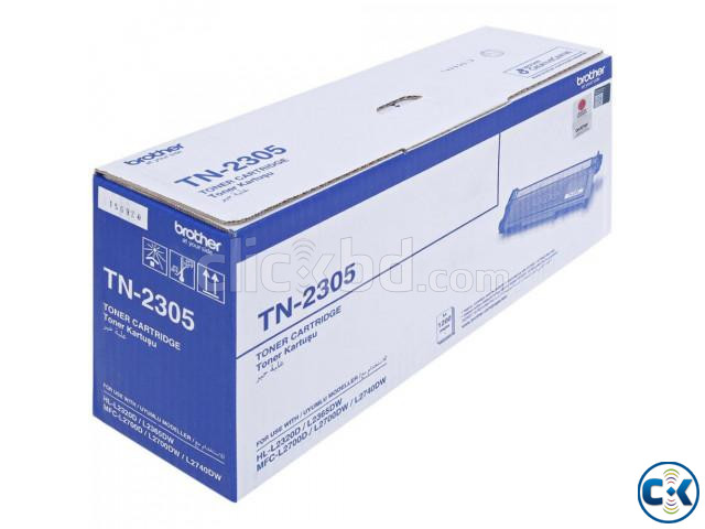 Brother Original TN-2305 Black Toner Cartridge large image 1