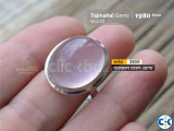 Natural White Yemeni Aqeeq Stone Ring - Tajmahal Gems World