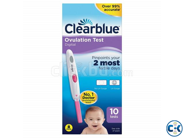 Clearblue Digital Ovulation Test Kit - 10 tests UK  large image 0