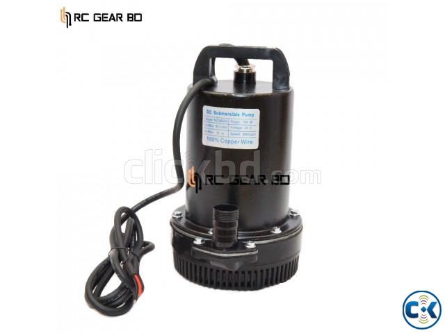 24V 180W DC Solar Pump Submersible 1Inch Outlet Lift 15m large image 0