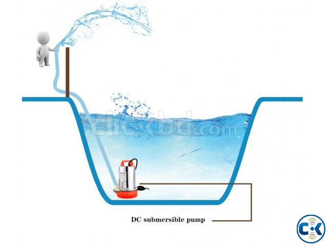 DC 12V Submersible Water Pump Irrigation Pump High Flow large image 3