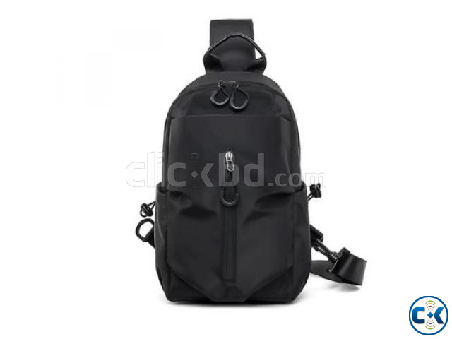 Waterproof One Shoulder Crossbody Travel Backpack Men Women large image 2