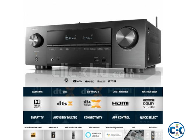 Denon AVR-X1600H 7.2-Channel AVR Receiver PRICE IN BD large image 1
