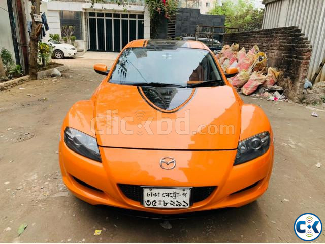 Mazda RX-81300 Sports Car 2005 Orange large image 0