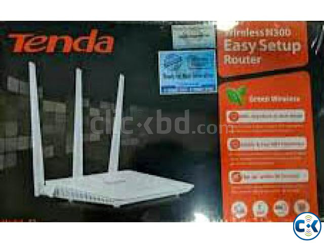 Tenda Router F3 Model 300Mbps large image 0