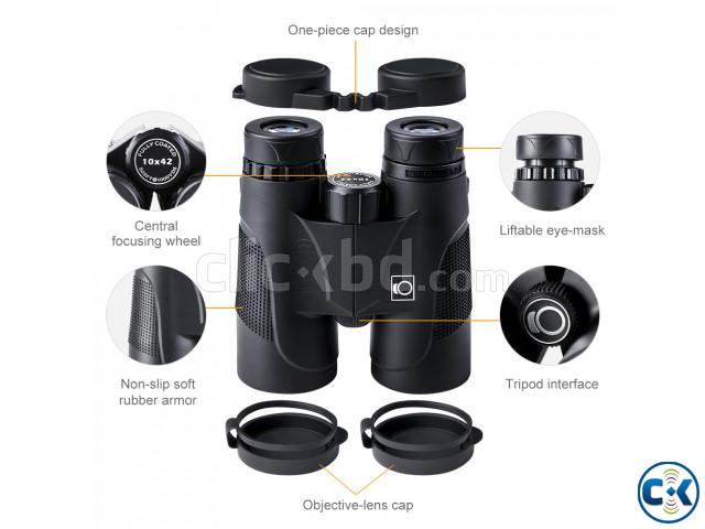 K F Concept KF33.001 Roof Prism 10X42 Waterproof Binoculars large image 3