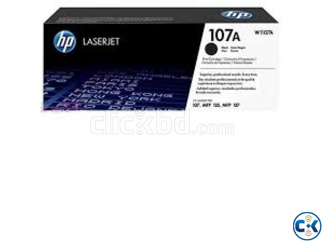 HP 107A Black Original Laser Toner Cartridge large image 1