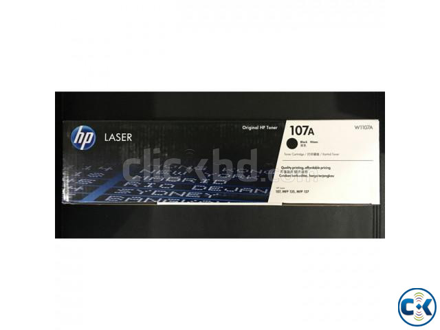 HP 107A Black Original Laser Toner Cartridge large image 3