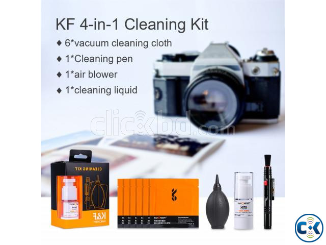 K F Concept SKU.1618 4 in 1 Camera Lens Cleaning Kit large image 2