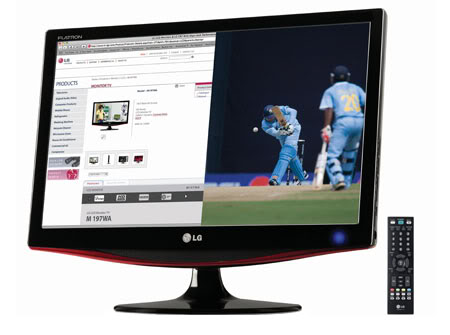 LG M227WA 21.5 16 9 Full HD LCD TV MONITOR large image 0