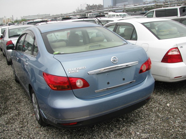 2008 NISSAN BLUEBIRD SKY BLUE CD WOODEN PANEL large image 1