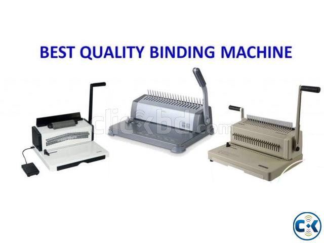 Spiral Binding Machine large image 1