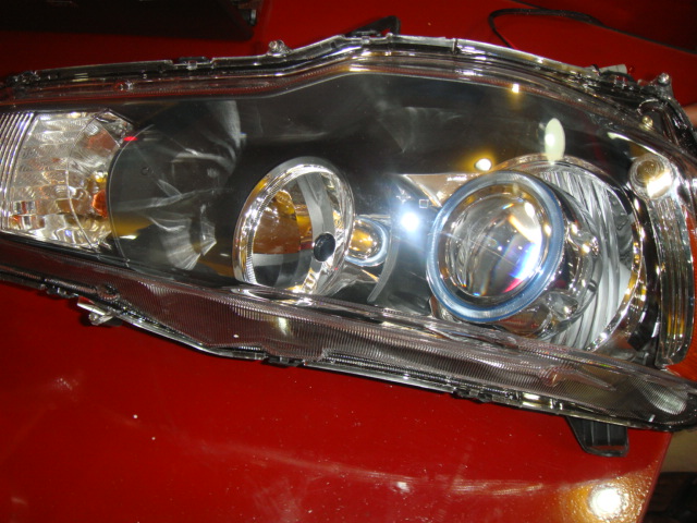 angle eye head lights for lancer ex large image 0