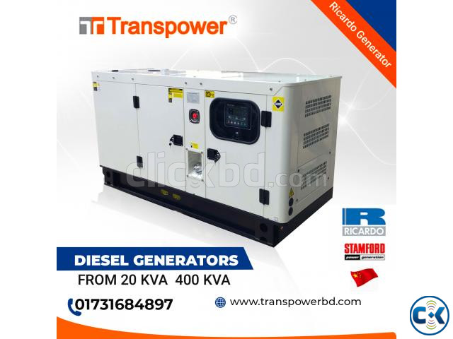 100KVA Ricardo Engine Diesel Generator China  large image 4