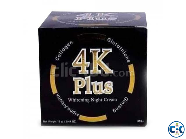 Glutathione 4K Plus Whitening Night Cream - 20gm large image 4