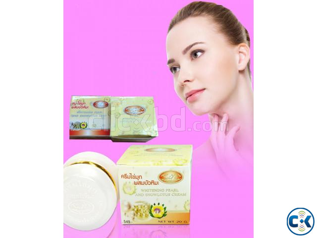 Kim Whitening Pearl and Snowlotus Cream - 20gm large image 4