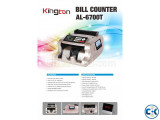 KINGTON AL 6700 T Money Counting Machine with Fake note dete